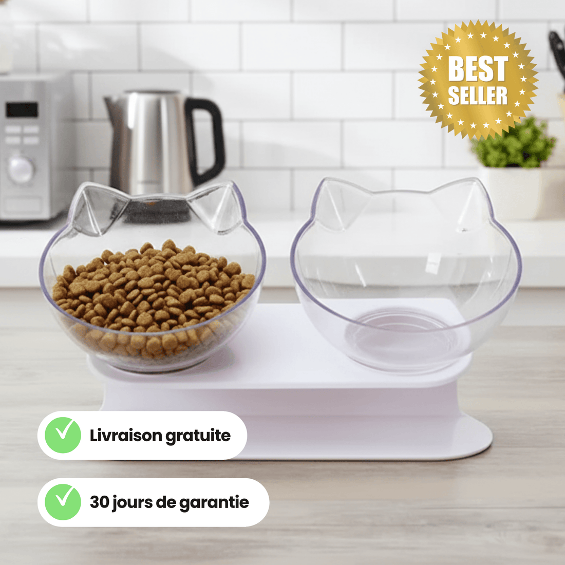 Gamelle Surélevée Royale Chatonia — Anti-vomissement