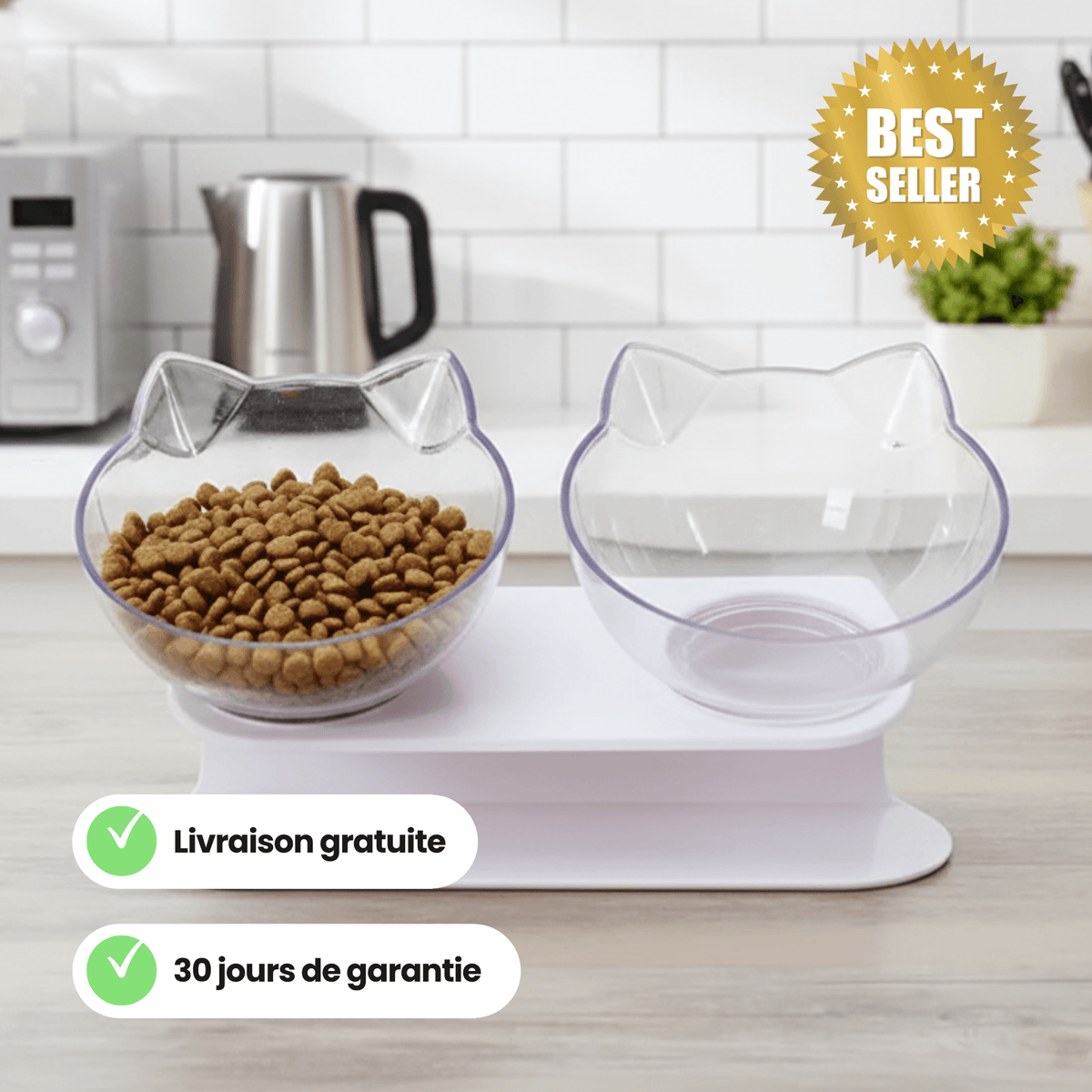 Gamelle Surélevée Royale Chatonia — Anti-vomissement