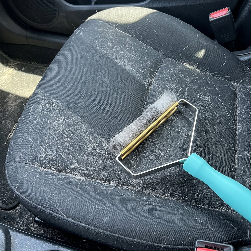 Brosse Anti-Poils Réutilisable Chatonia — Canapé, Vêtements & Sols
