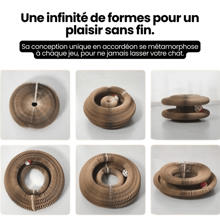 Griffoir Tunnel Modulable Chatonia — Griffoir, Tunnel & Lit