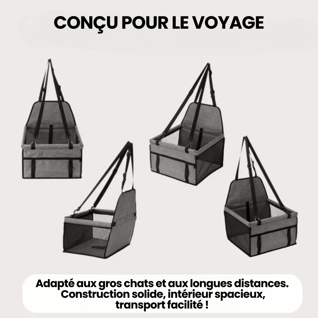 Siège Auto Confort Chatonia — Voyagez sans stress