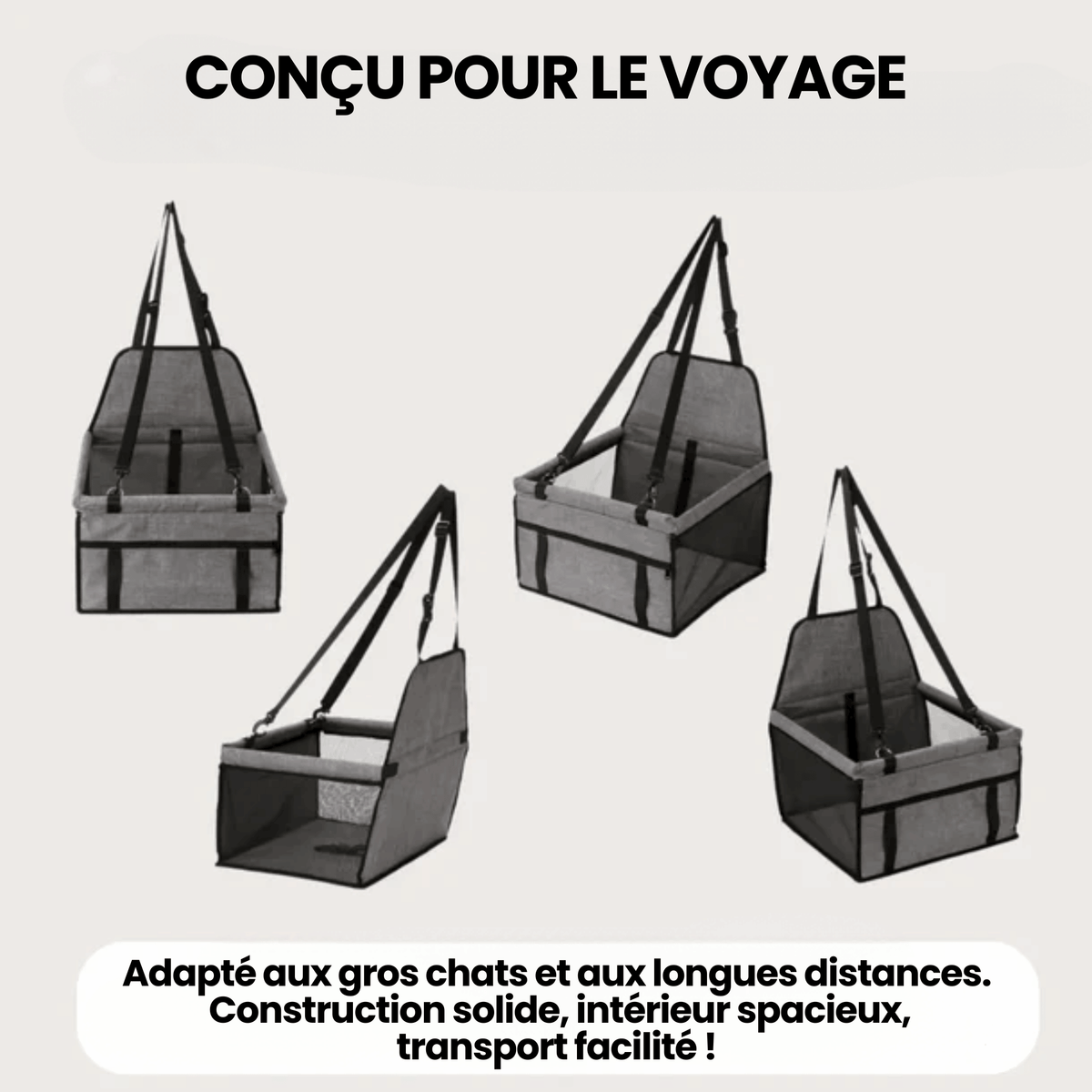 Siège Auto Confort Chatonia — Voyagez sans stress
