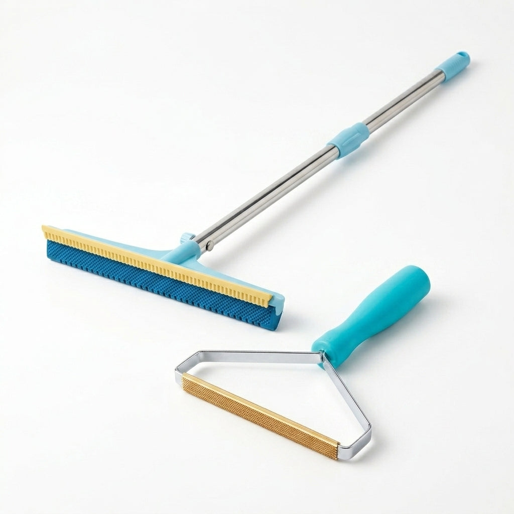 Brosse Anti-Poils Réutilisable Chatonia — Canapé, Vêtements & Sols