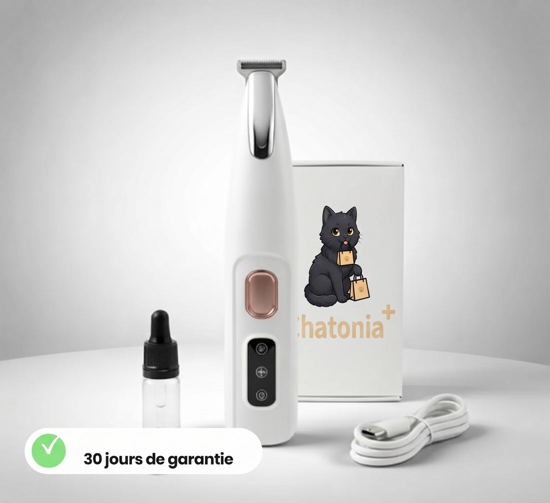 Tondeuse Silencieuse Chatonia — Toilettage Doux & Sécurisé