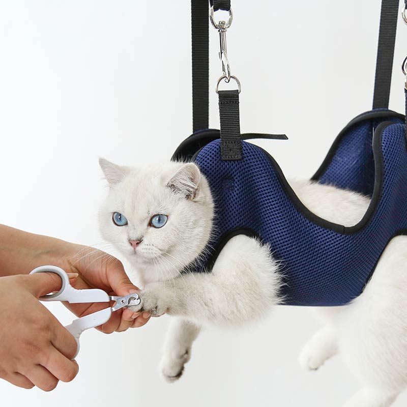 Harnais Hamac de Toilettage Anti-Stress Chatonia — Chat & Petit Chien