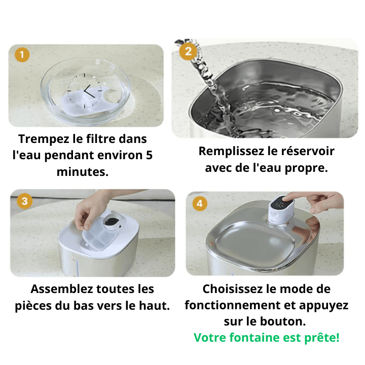 Filtres de Rechange — Fontaine Sans Fil Chatonia