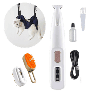 Tondeuse Silencieuse Chatonia — Toilettage Doux & Sécurisé