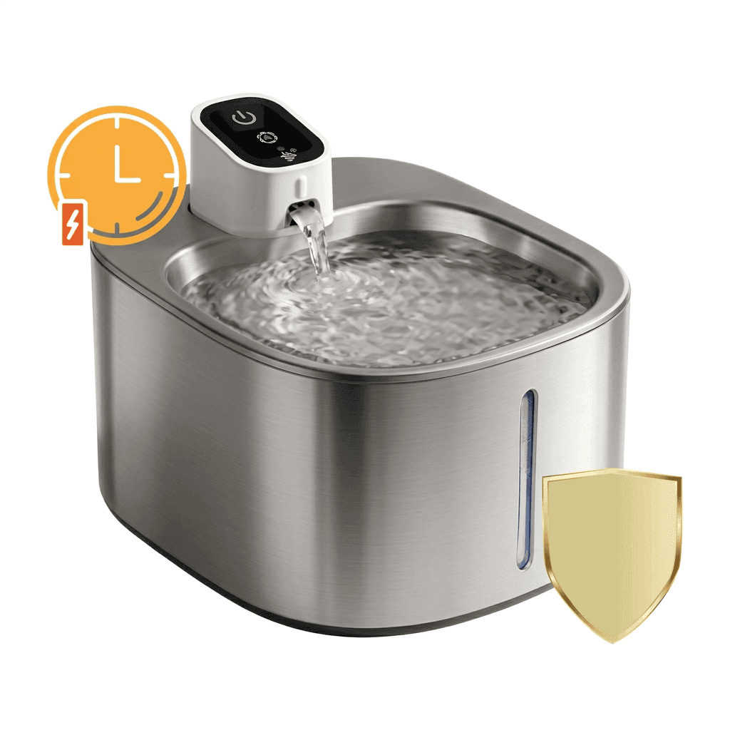Garantie à Vie — Fontaine Sans Fil Chatonia